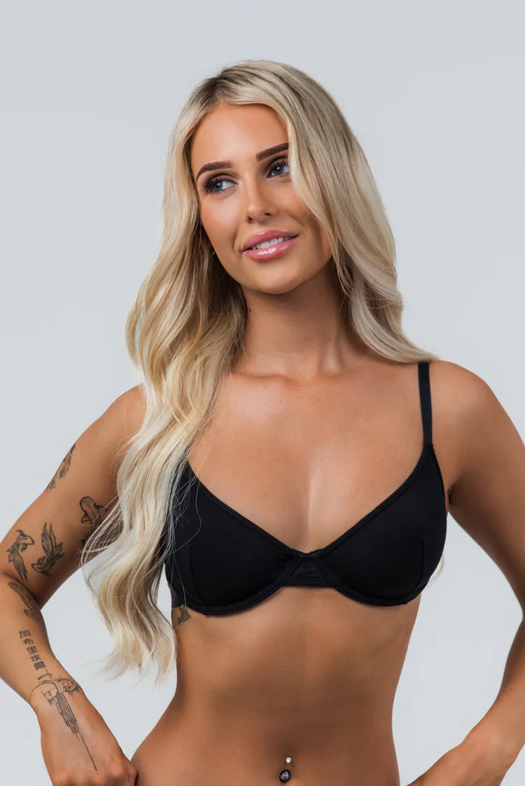Bamboo Body 1411	Underwire Bra Black
