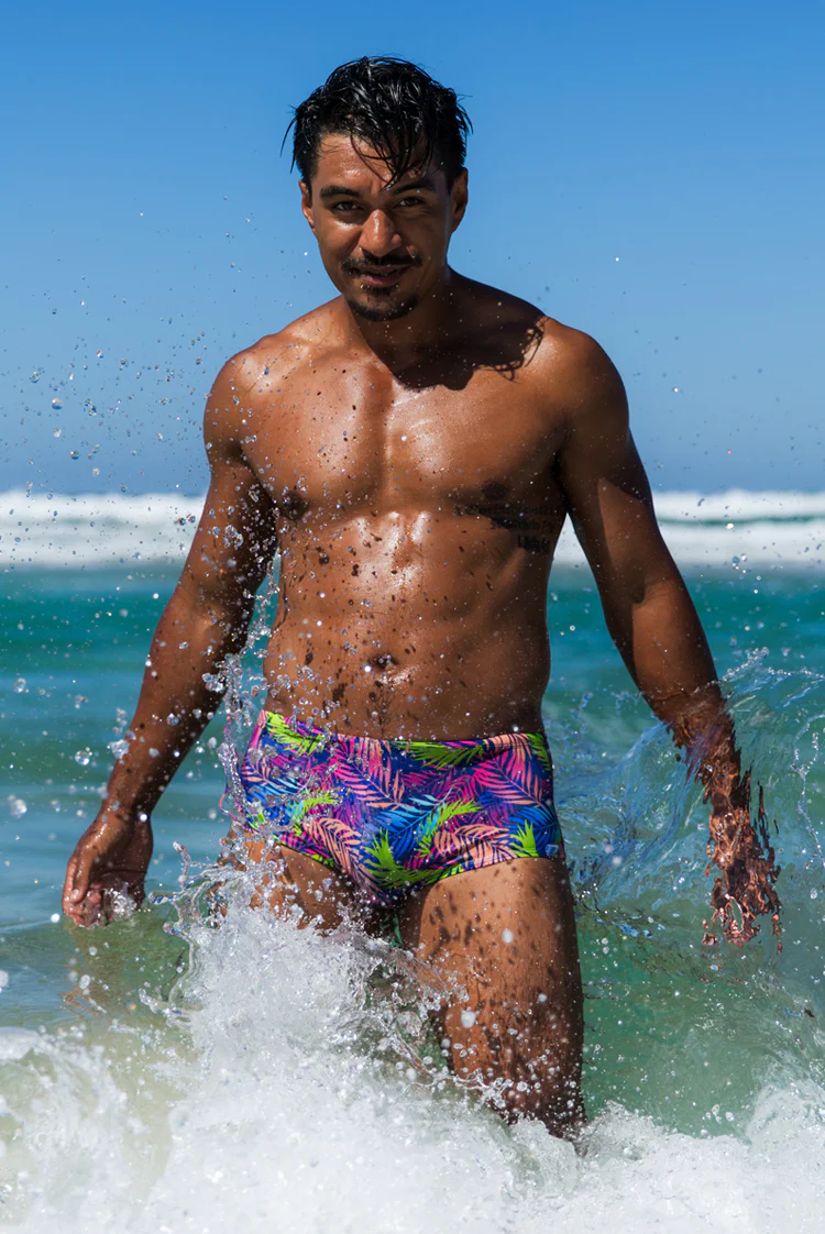 Matt Lycra Birthday 2026 007 Bondi Trunks Palm Riot - Image 5