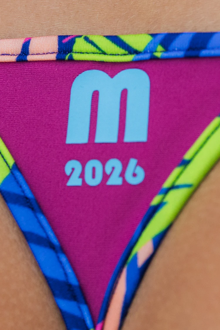 Matt Lycra Birthday 2026 457	Micro Bikini Bottom Palm Riot - Image 3