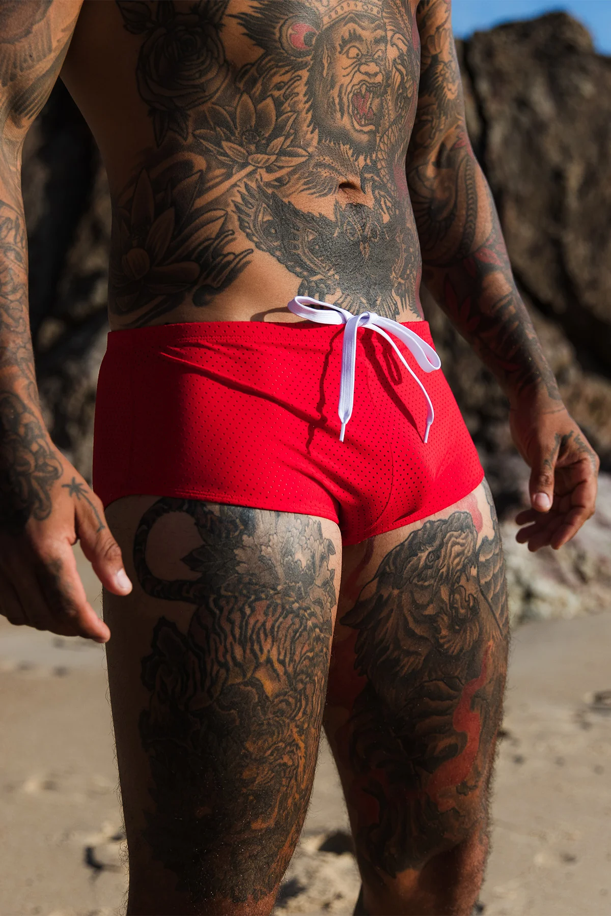 Bondi 007 Bondi Trunks Red Spot
