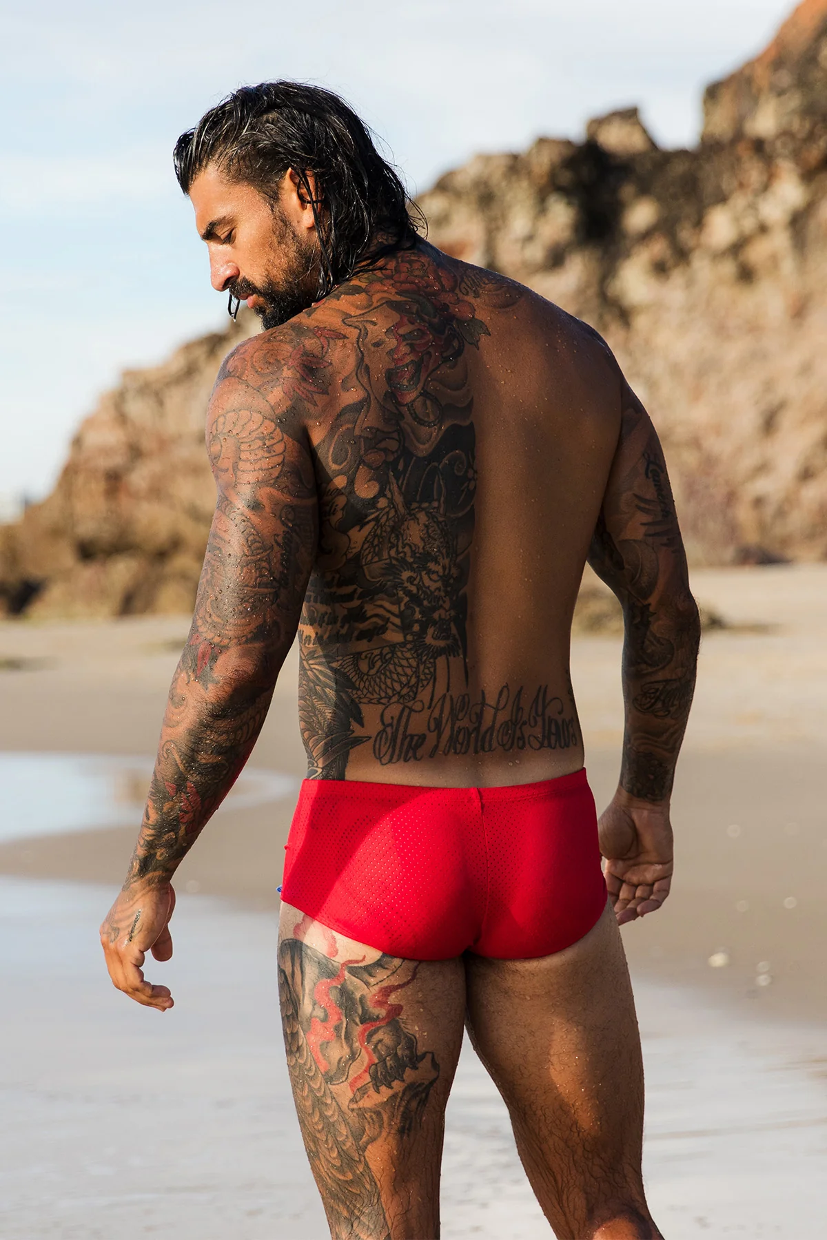 Bondi 007 Bondi Trunks Red Spot - Image 5