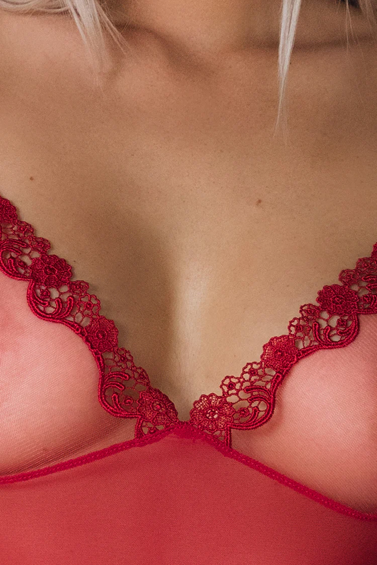 Daisy 1105 Cami Top Red - Image 3