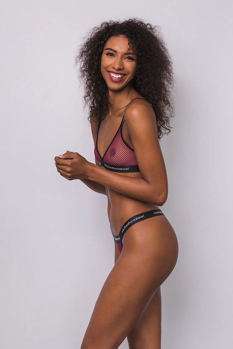 Divine Thrills 140 Bralette Magenta - Image 3