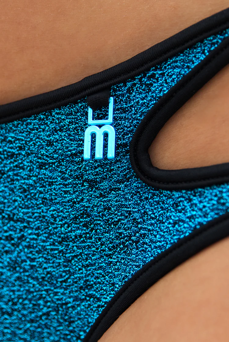 Thunder Icon 2527 Cheeky Bikini Bottom Electric Blue Shimmer - Image 8